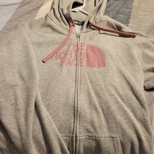 Womens XL North Face zip up sweatshirt